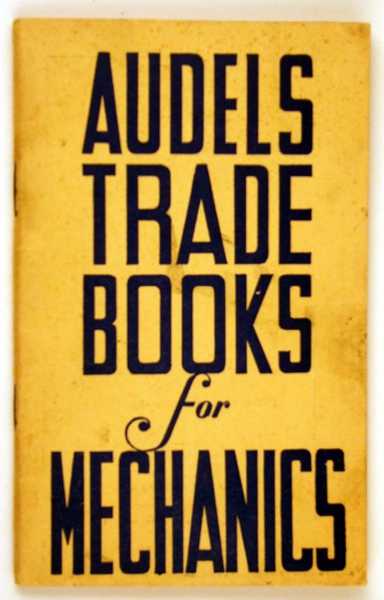 Audels Trade Books for Mechanics