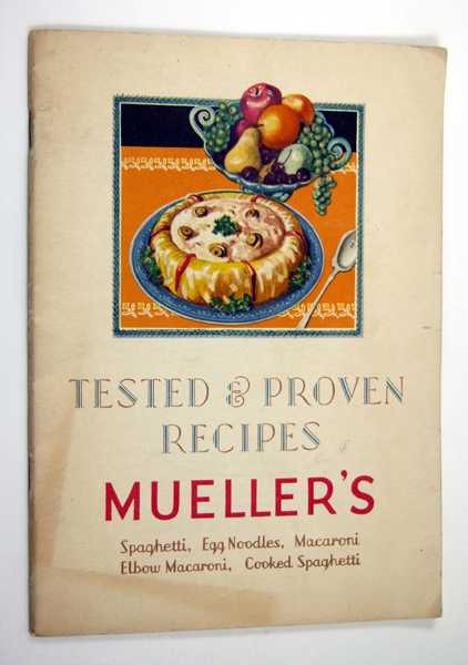 Tested & Proven Recipes From Mueller's