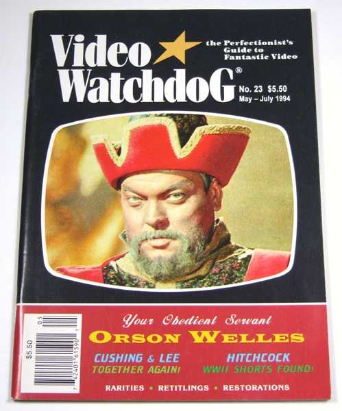 Video Watchdog #23 (May-July, 1994)