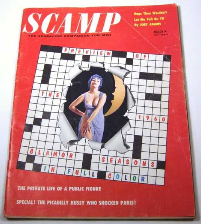 Scamp: The Sparkling Companion for Men (Vol. 3, No. 5, March, 1960)