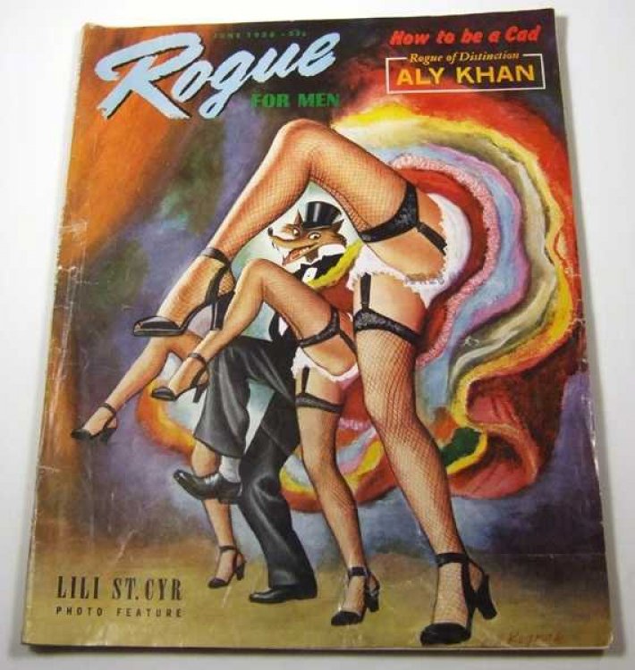 Rogue: For Men (Vol. 1, No. 4, January, 1956)