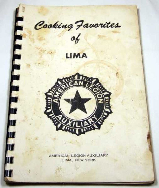Cooking Favorites of Lima, New York (American Legion Auxiliary Community / Regional Cookbook)