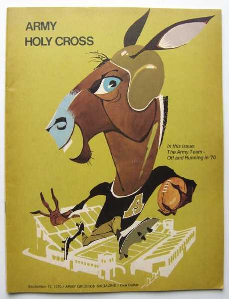 Official Football Program: Army vs. Holy Cross (September 12, 1970)