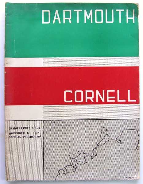 Dartmouth vs. Cornell: Official Football Program (November 13, 1954)