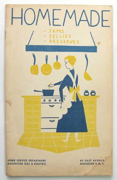 Homemade Jams Jellies Preserves (Promotional Cook Book)