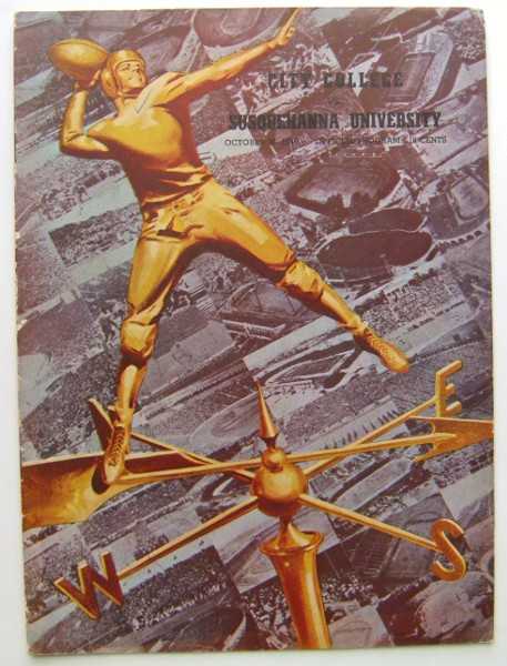City College vs. Susquehanna University (Football Program, October 26th, 1940)