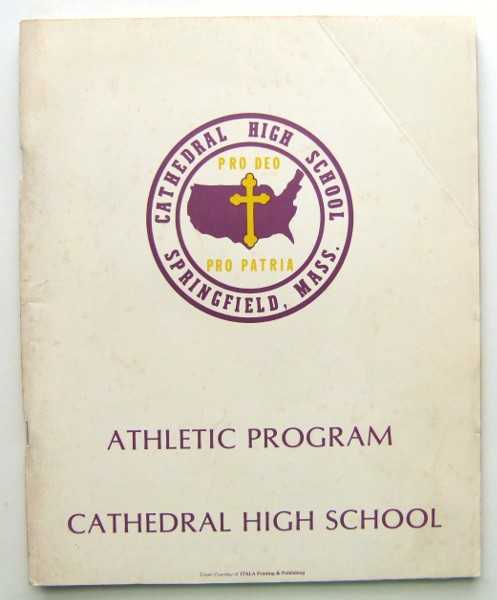 Cathedral High School, New York City, Athletic Program Yearbook 1977