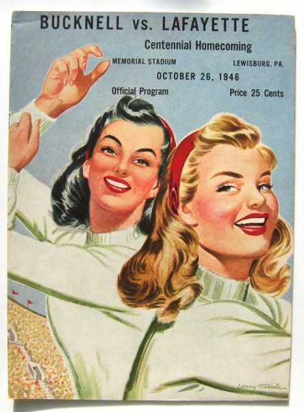 Bucknell vs. Lafayette (Football Program, October 26th, 1946)