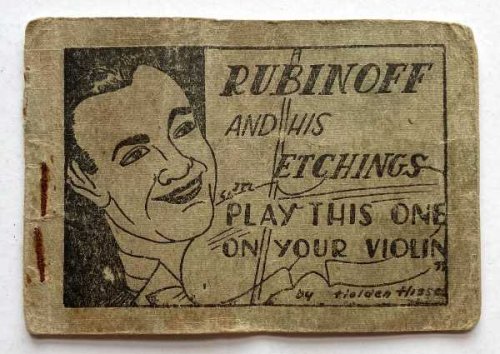 Rubinoff and His Etchings in 