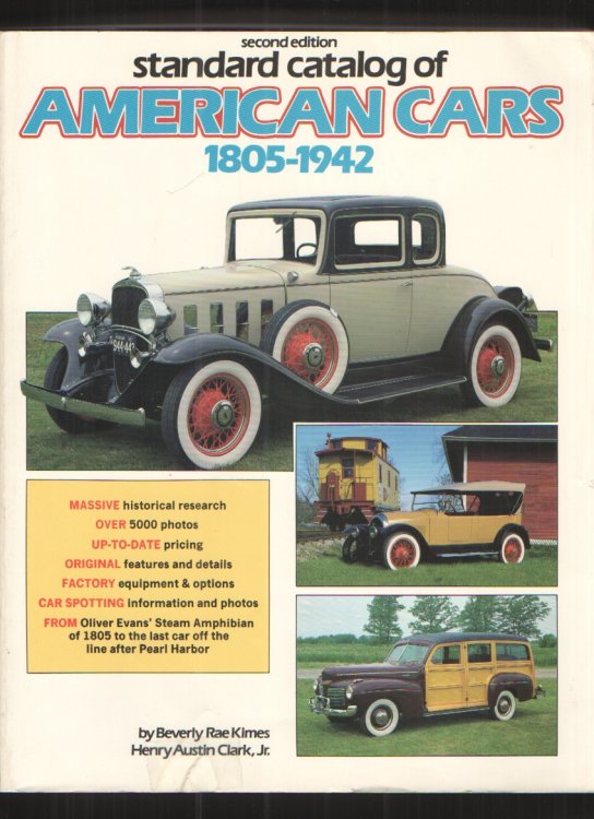 Standard Catalog of American Cars 1805-1942
