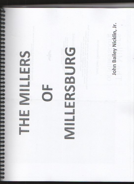 The Millers of Millersburg