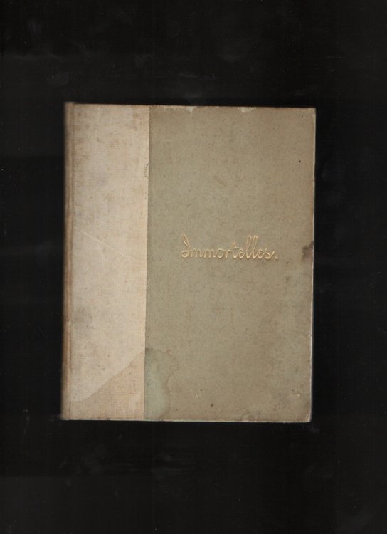 Immortelles and Other Memorial Poems (Confederate Veteran Item)