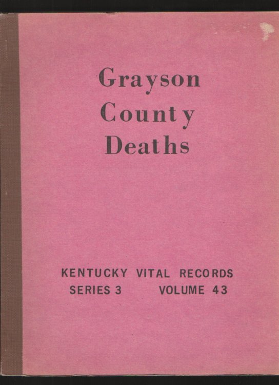 Grayson County Deaths