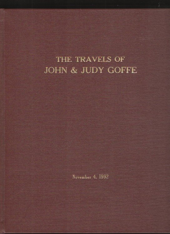 The Travels of John & Judy Goffe