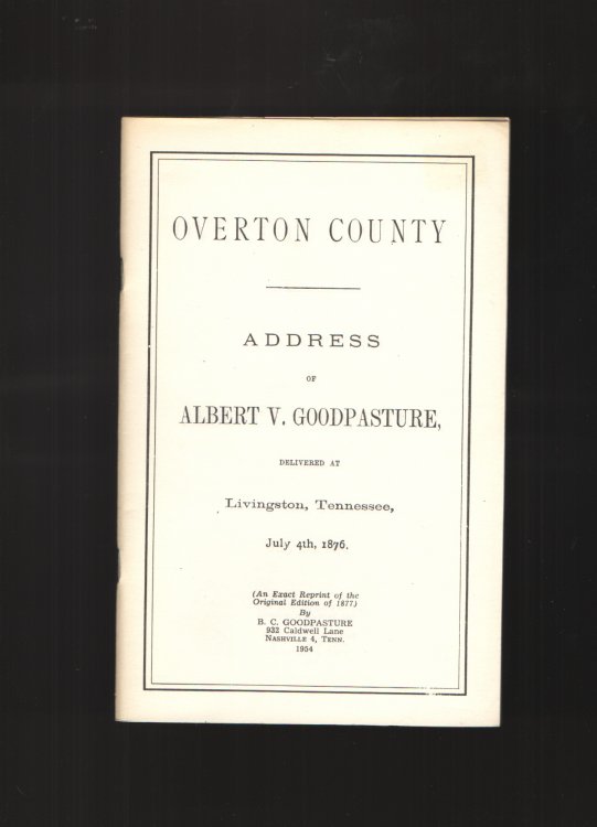 Overton County An Address