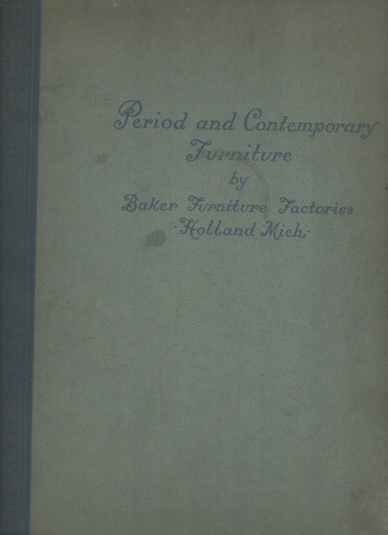 Period and Contemporary Furniture - Softcover