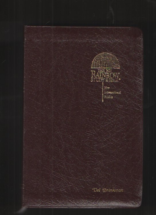The Rainbow Study Bible New International Version Genuine Bonded Leather Indexed