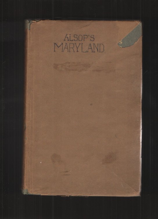 A Character of the Province of Maryland - Hardcover