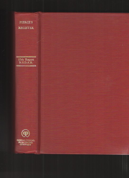 Pierce's Register Register of the Certificates Issued by John Pierce, Esquire,