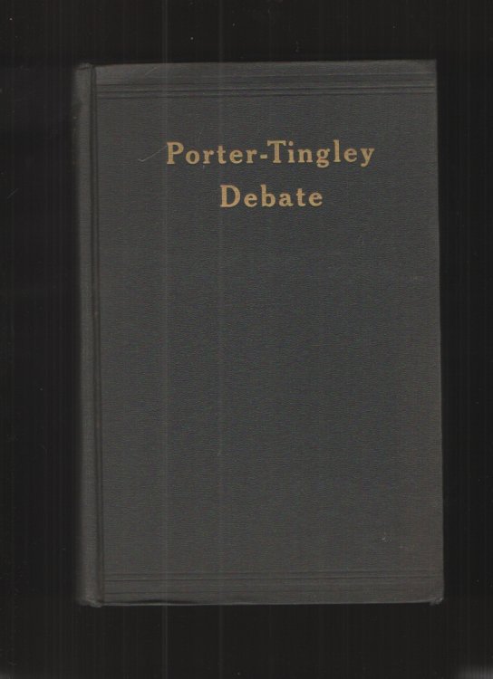 Porter-Tingley Debate
