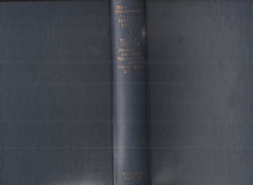 The Standard Edition of the Complete Psychological Works of Sigmund Freud, 23 of 24 Volumes Missing Vol. 8