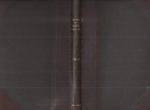 Indians of North Carolina Letter from the Secretary of the Interior, Transmitting in Response to a Senate Resolution of June 30, 1914, a Report on the Condition and Tribal Rights of the Indians of Robeson and Adjoining Counties of North Carolina