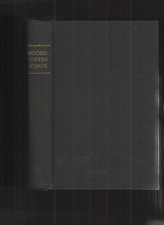 The Woods Porter Debate on Orphan Homes and Homes for the Aged Held in Indianapolis, Indiana, January 3 - 6, 1956