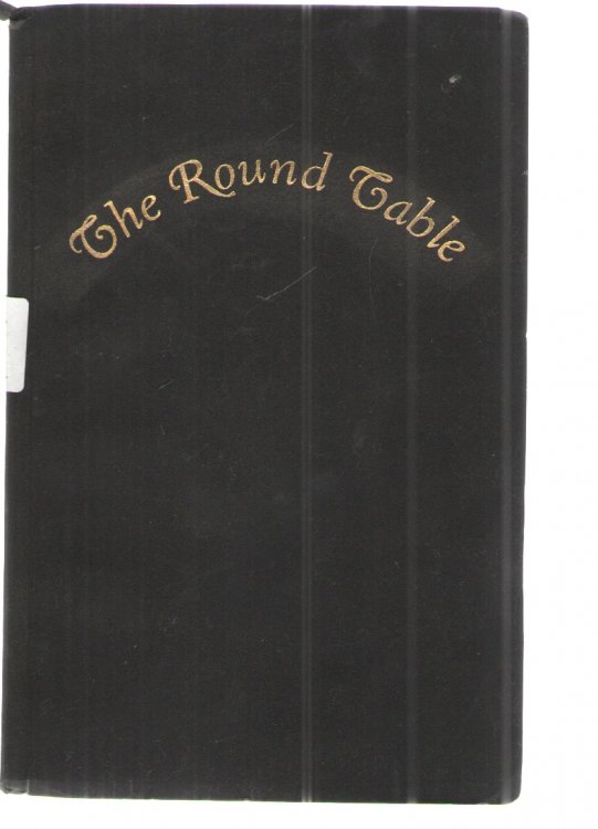 The Round Table A Dining Club of Twenty Gentlemen Which Meets Fortnightly from October to May in the City of Nashville, Tennessee