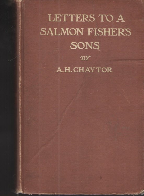 Letters to a Salmon Fisher's Sons