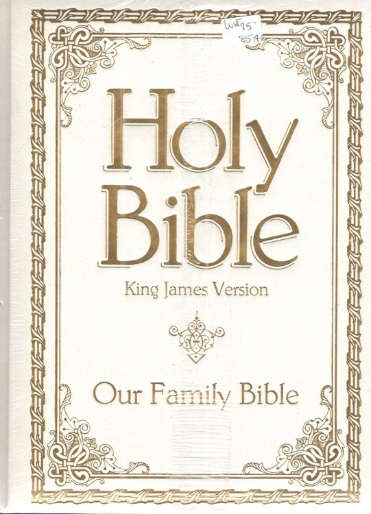 Holy Bible King James Version Our Family Bible