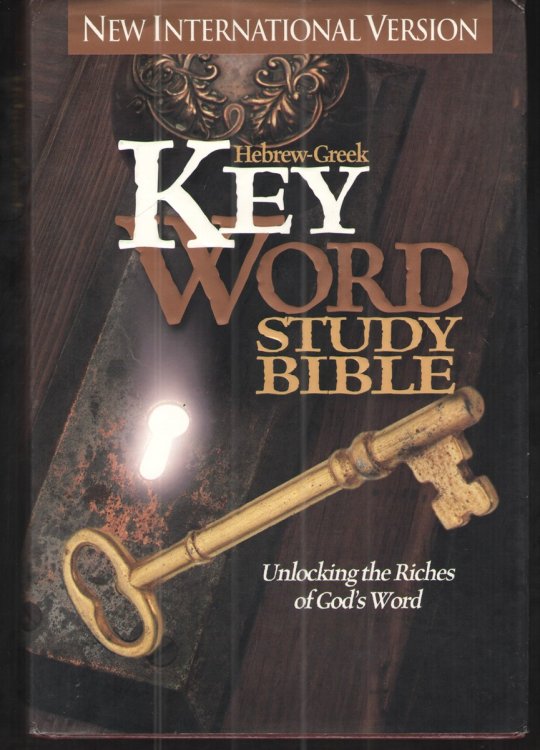 Hebrew-Greek Key Word Study Bible - New International Version Unlocking the Riches of God's Word