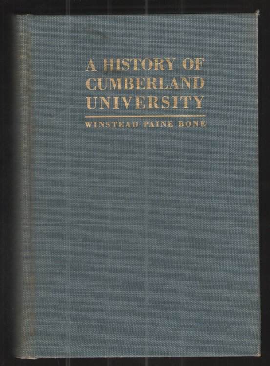 A History of Cumberland University 1842-1935
