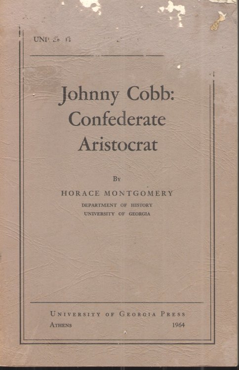 Johnny Cobb: Confederate Aristocrat