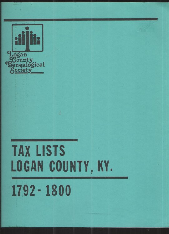 Tax Lists of Logan County, KY. 1792-1800