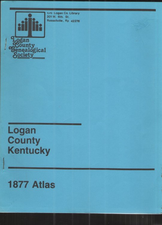 Logan County Kentucky 1877 Atlas