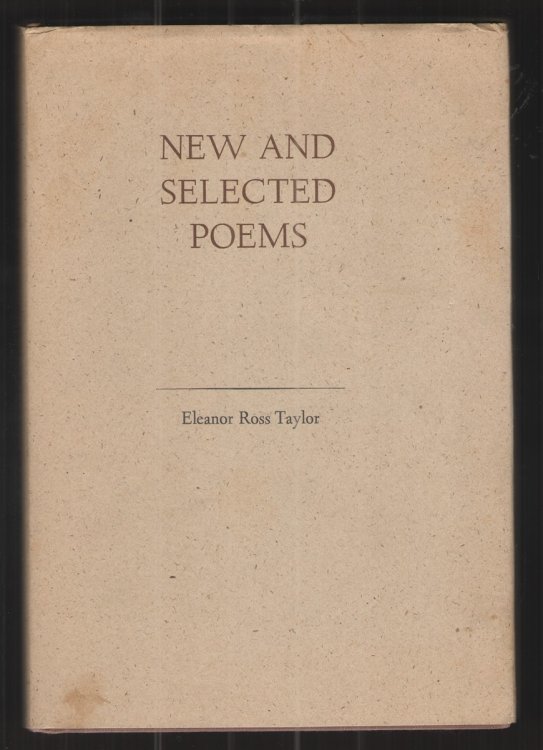 New and Selected Poems