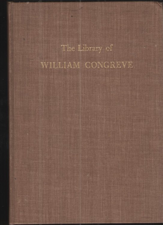 The Library of William Congreve