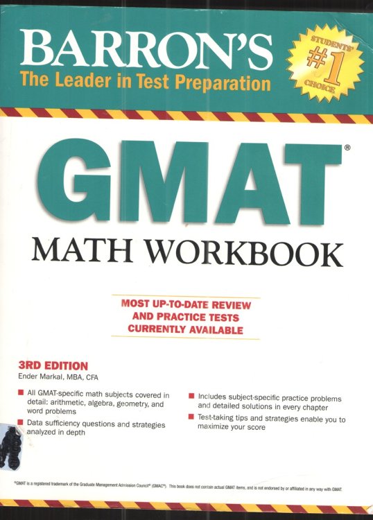 GMAT Math Workbook