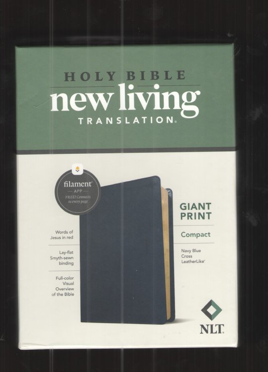 NLT Compact Giant Print Bible, Filament Enabled