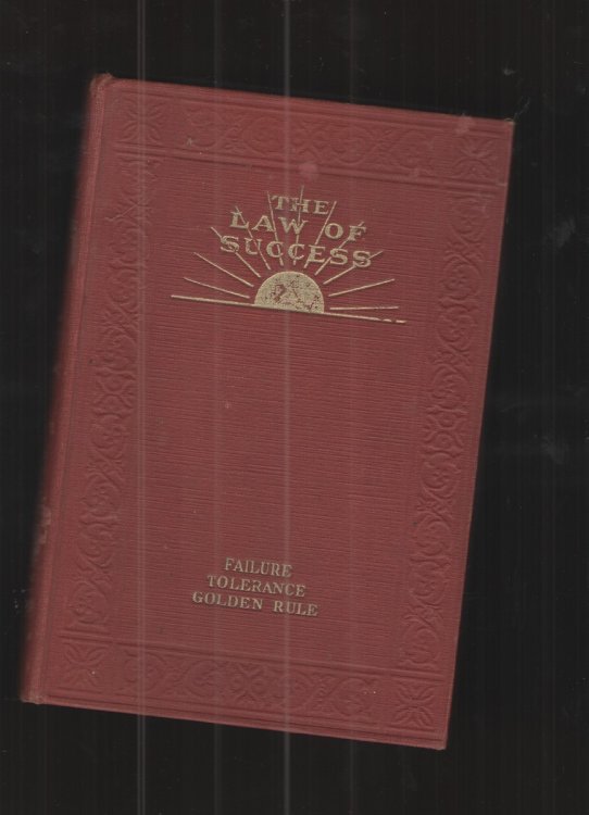 The Law of Success Volume VIII Failure Tolerance Golden Rule