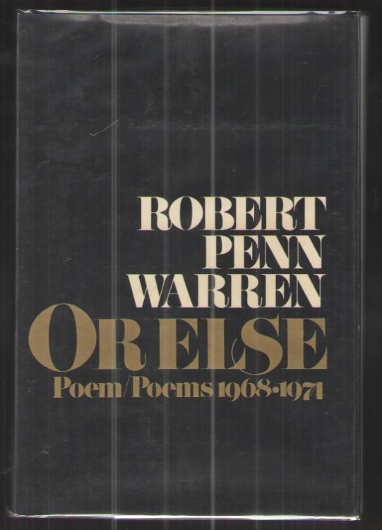 Or Else - Poem/poems 1968-1974
