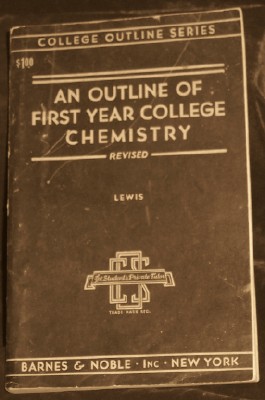 An Outline Of First Year College Chemistry