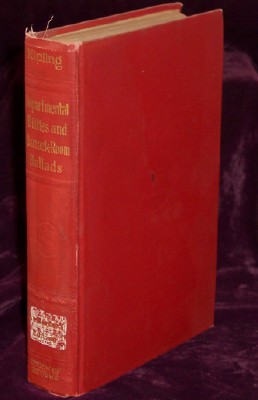 Departmental Ditties and Ballads and Barrack Room ballads by Rudyard Kipling