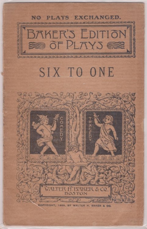 Six to One or The Scapegrace: A comedy in One Act