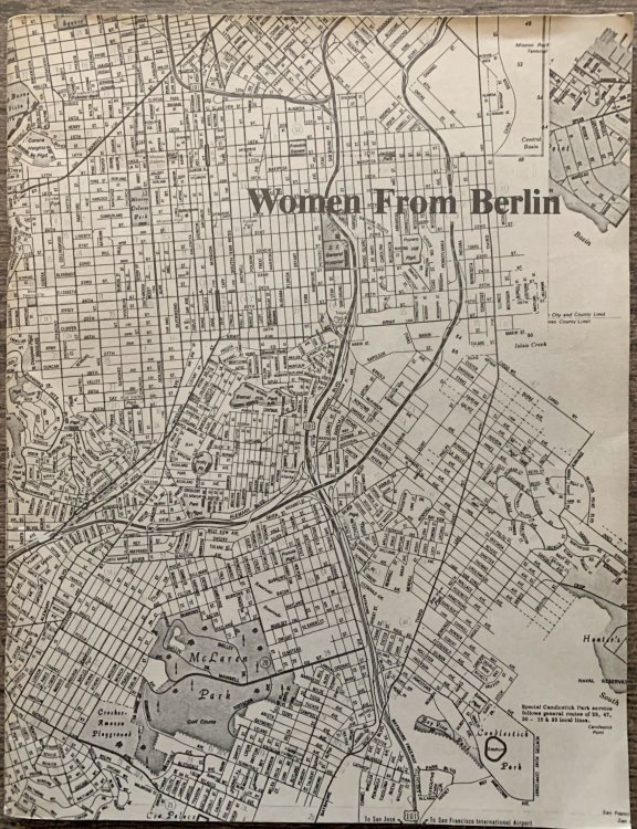 Women from Berlin, [cover title] The Exchange Show : paintings, drawings, prints, documentations, photographs.
