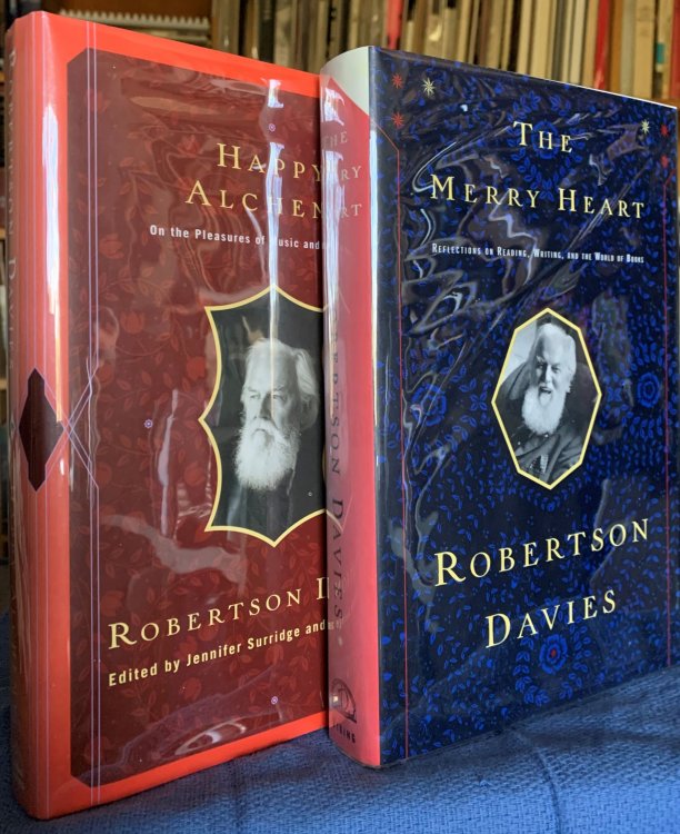 [Two Titles] The Merry Heart, Reflections on Reading, Writing, and the World of Books; Happy Alchemy, On the Pleasures of Music and Theatre.