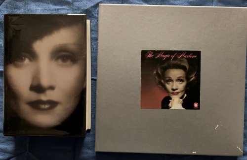 [Two Items] Marlene Dietrich, together with The Magic of Marlene, a three disc LP set in slipcase.
