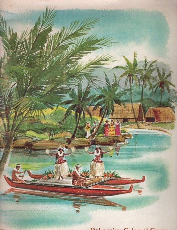 Polynesia in a Day! Background and Detailed Description Illustrated in Full Color of the Polynesian Cultural Center 1971 Illustrated in Full Color of the Polynesian Cultural Center
