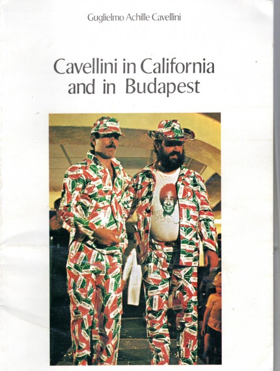 Cavellini in California and in Budapest. Living Room Show 1980