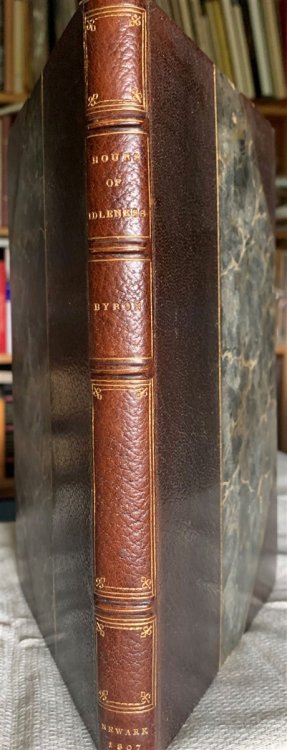 [2 Items] Hours of Idleness, a Series of Poems, Original and Translated, [Together With] English Bards and Scotch Reviewers, a Satire